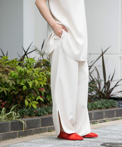 「KBF」 セットアップ ONE アイボリー レディース_画像7