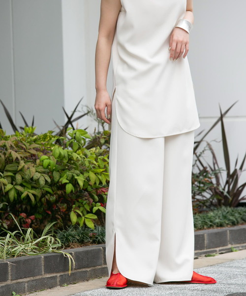 「KBF」 セットアップ ONE アイボリー レディース_画像9