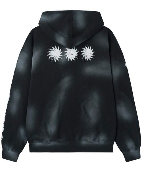 OY（オーワイ） パーカー 「OY/オーワイ」DIRTY SPRAY EFFECT HOODIE
