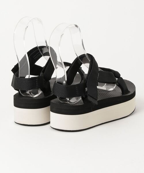 「Teva」 フラットサンダル 22cm ブラック レディース_画像2