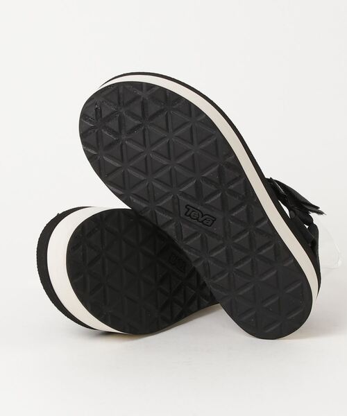 「Teva」 フラットサンダル 22cm ブラック レディース_画像3