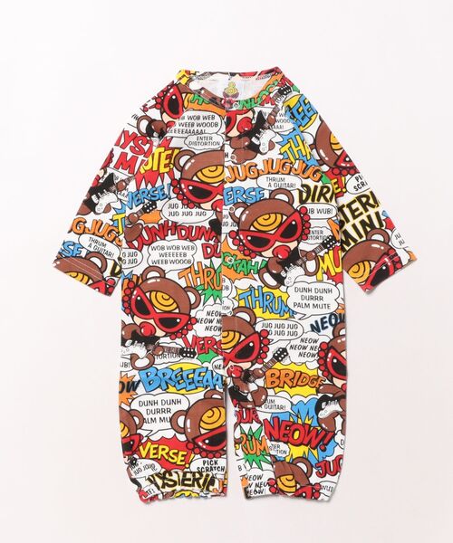 HYSTERIC MINI ベビー TEDDY ROCKS総柄 2WAYALL : ZOZOTOWN