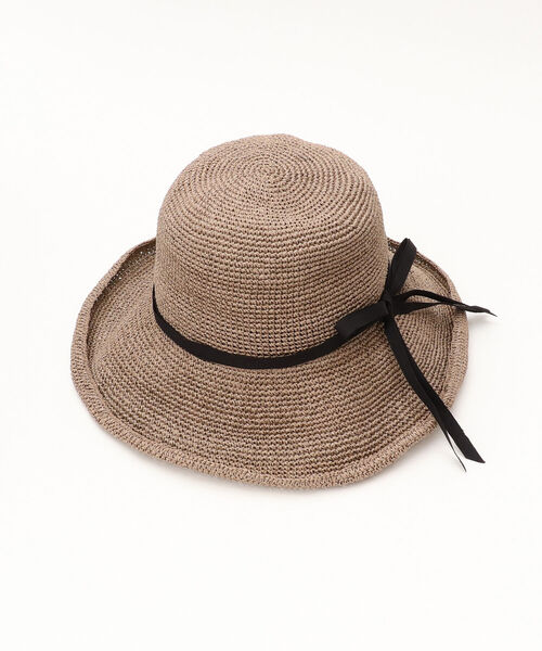 「Afternoon Tea」 ストローハット ONE SIZE ベージュ レディース_画像8