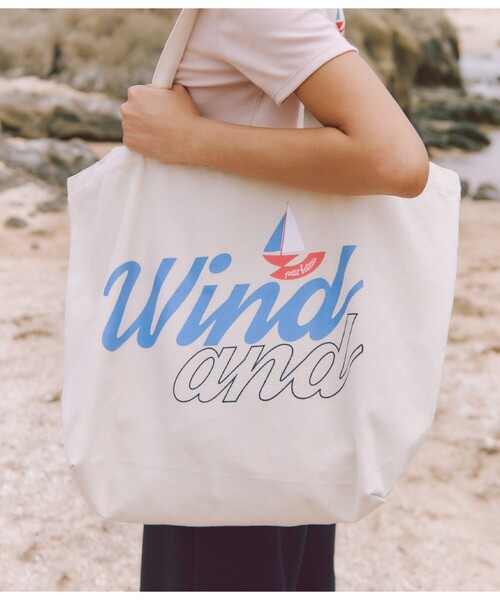 PETIT BATEAU（プチバトー） トートバッグ W＆Sトートバッグ