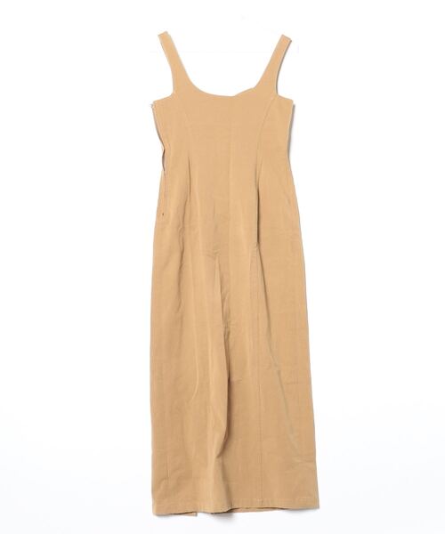 「EDIT. FOR LULU」 ノースリーブワンピース 34 ベージュ レディース_画像2