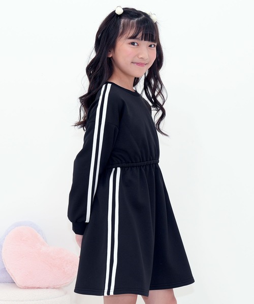 Bee des Bee ワンピース ウエストギャザーラインワンピース キッズ