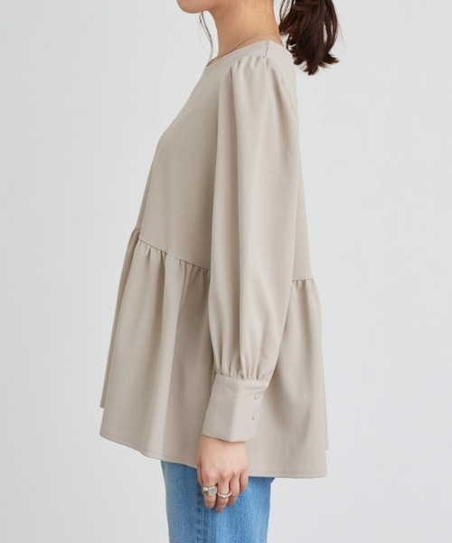 「Pierrot」 半袖カットソー L オフホワイト レディース_画像7