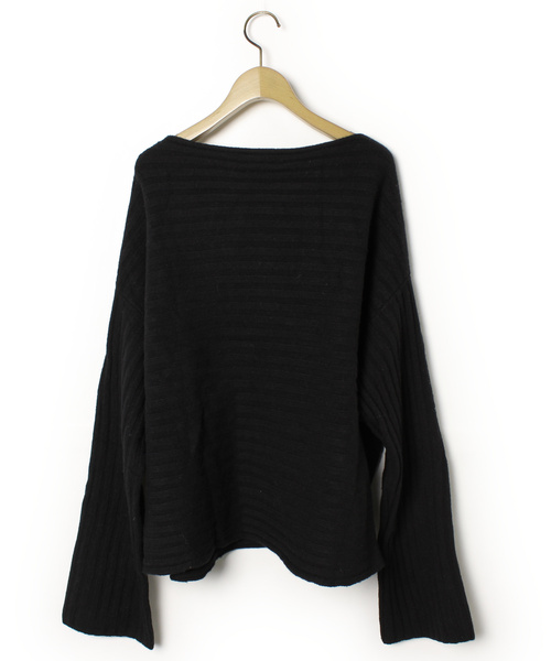 plage（プラージュ） 長袖ニット FREE ブラック レディース : ZOZOTOWN