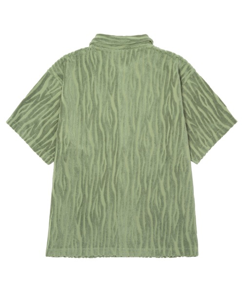 HUF（ハフ） 半袖シャツ LARGE セージグリーン メンズ : ZOZOTOWN