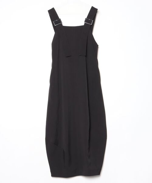 UN3D.（アンスリード） ノースリーブワンピース 38 ブラック
