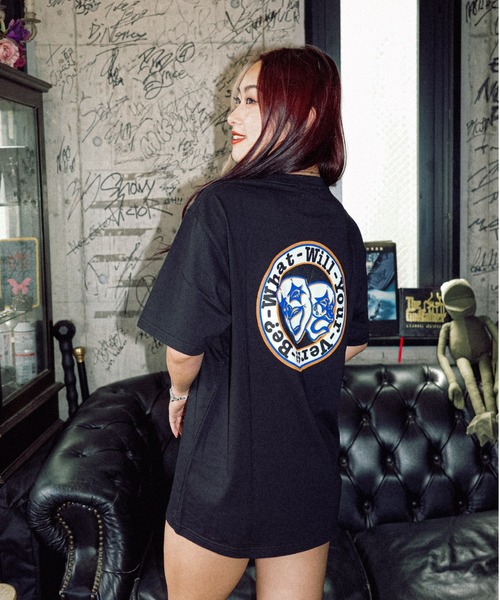 L.H.P（エルエイチピー） 半袖Tシャツ M ブラック レディース