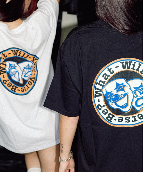 「L.H.P」 半袖Tシャツ M ブラック レディース_画像2