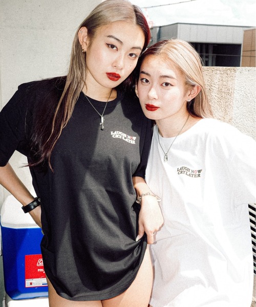 「L.H.P」 半袖Tシャツ M ブラック レディース_画像5