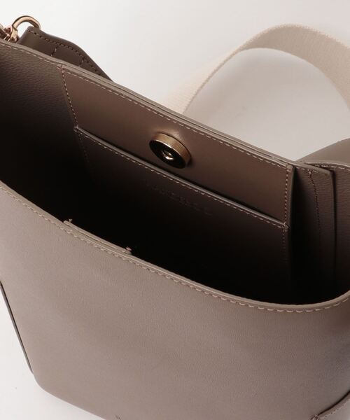「RANDEBOO」 ワンポイント2WAYバッグ - ベージュ レディース_画像4