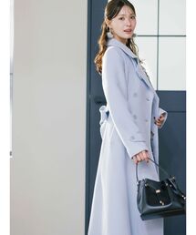 MERCURYDUO ウールスタンドカラーコート M MERCURYDUO（マーキュリーデュオ） コート アウター ウールスタンド