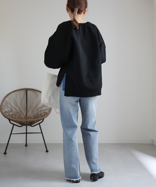 「ap retro」 長袖ニット FREE アイボリー レディース_画像5