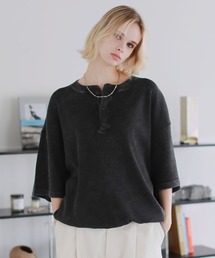 「ROCHEM」 半袖Tシャツ S ブラック メンズの画像2