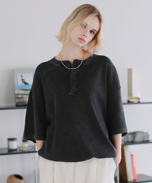 「ROCHEM」 半袖Tシャツ S ブラック メンズの画像2