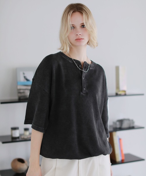 「ROCHEM」 半袖Tシャツ S ブラック メンズの画像3