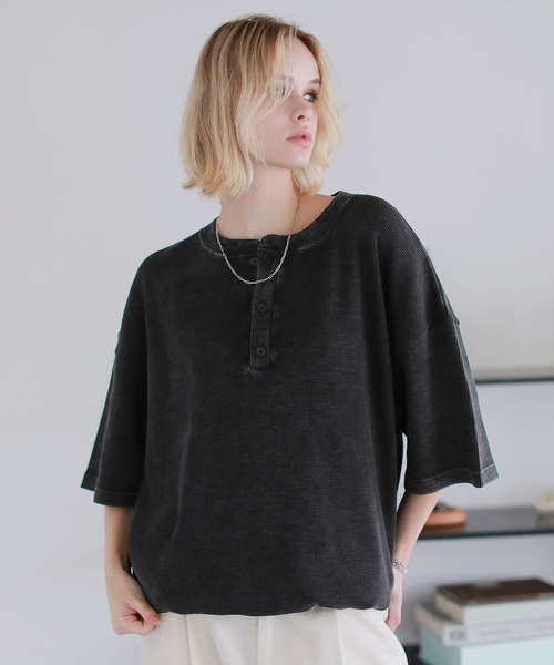 「ROCHEM」 半袖Tシャツ S ブラック メンズの画像4