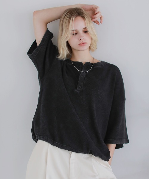 「ROCHEM」 半袖Tシャツ S ブラック メンズの画像7