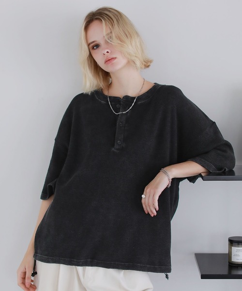 「ROCHEM」 半袖Tシャツ S ブラック メンズの画像8