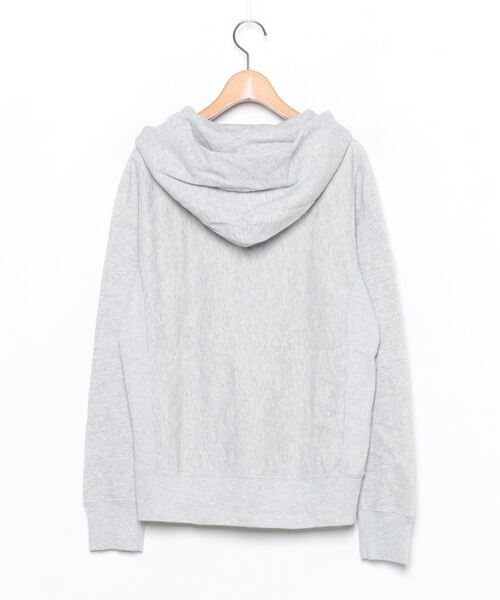 「Champion」 ジップアップパーカー L グレー レディース_画像2