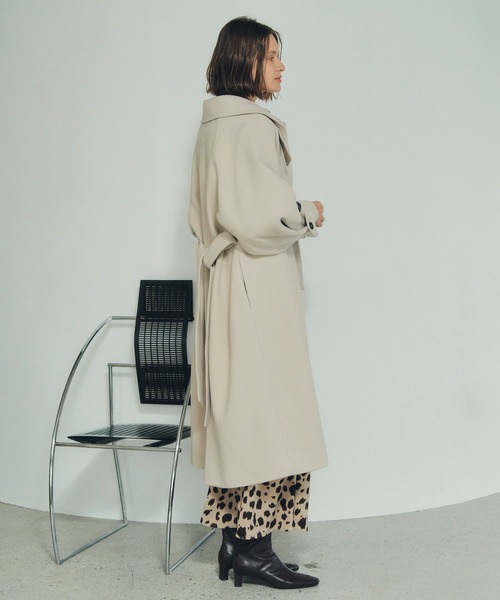 YECCA VECCA（イェッカヴェッカ） ステンカラーコート コート ウール混