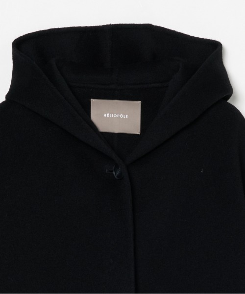 HELIOPOLE（エリオポール） コート アウター DOUBLE FACE HOODIE COAT