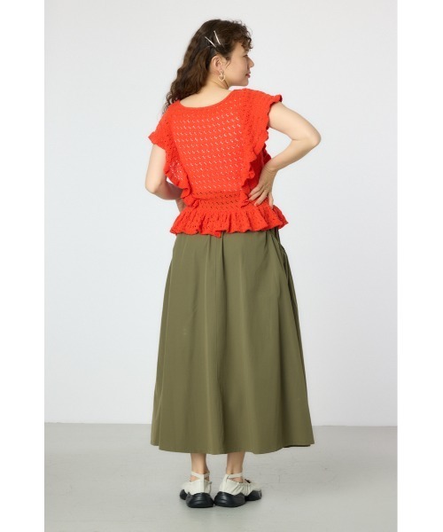 「RODEO CROWNS WIDE BOWL」 半袖ニット FREE ホワイト レディース_画像7