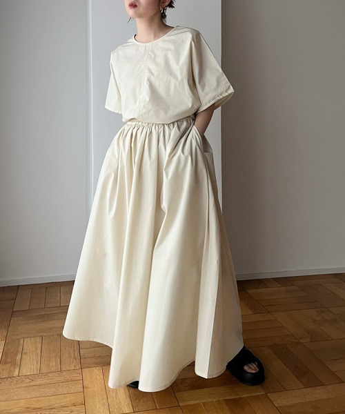 「KBF」 セットアップ ONE アイボリー レディース_画像2