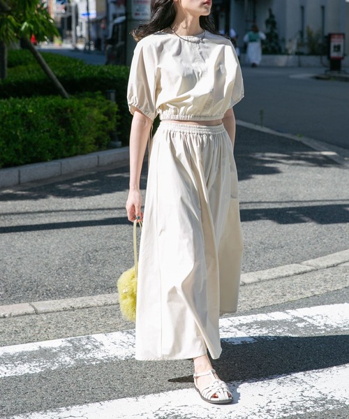 「KBF」 セットアップ ONE アイボリー レディース_画像3