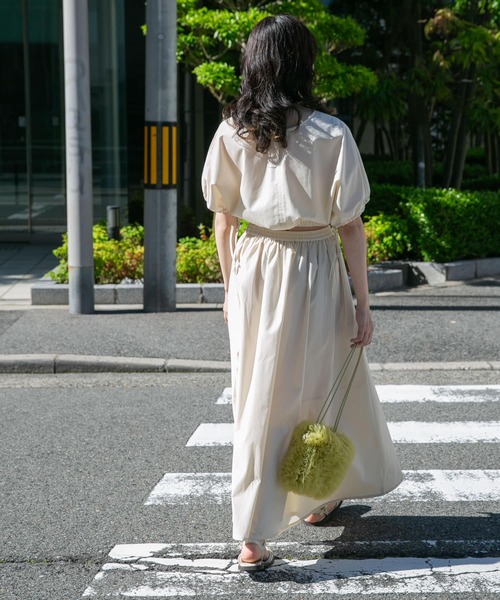 「KBF」 セットアップ ONE アイボリー レディース_画像9