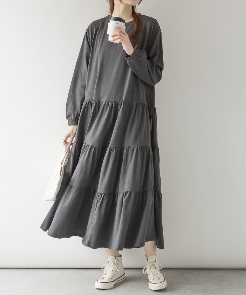 RCD ワンピース ロングティアードカットワンピース : ZOZOTOWN Yahoo