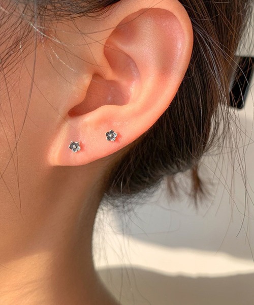 yu-ka ピアス YU-KA:ミニフラワーピアス mini flower pierce