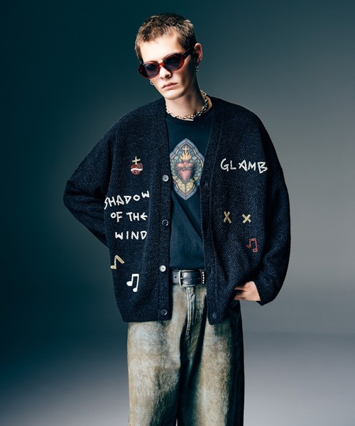 glamb（グラム） カーディガン Hand Beaded Cardigan / ハンドビー