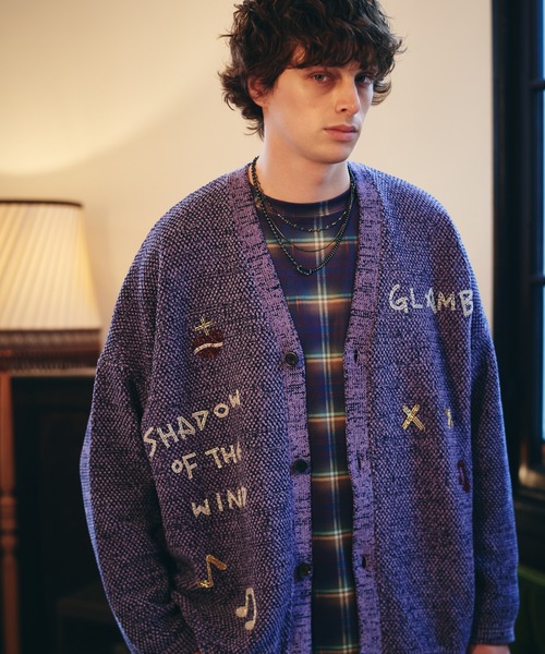glamb（グラム） カーディガン Hand Beaded Cardigan / ハンドビー