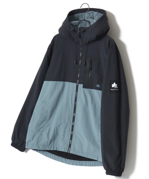 LOGOS（ロゴス） マウンテンパーカー M サックスブルー メンズ
