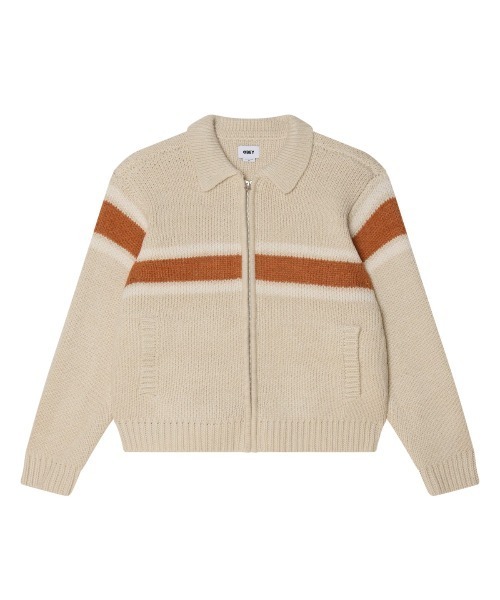 OBEY（オベイ） セーター ニット OBEY BERNARD ZIP UP SWEATER（オベイ 