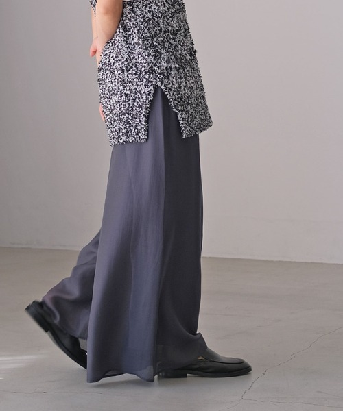 piso　AKTE AKTE（アクテ） パンツ FREE チャコールグレー レディース : ZOZOTOWN