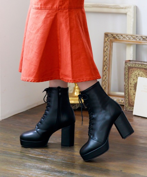 「attagirl」 ロングブーツ LL ブラック レディース_画像7