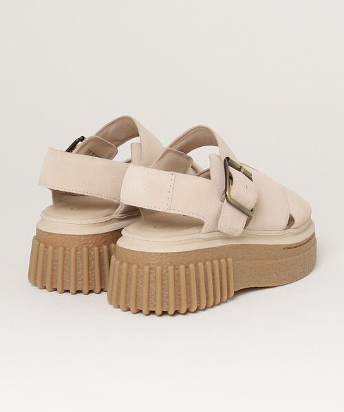 「Clarks」 フラットサンダル UK5.5 アイボリー レディース_画像2