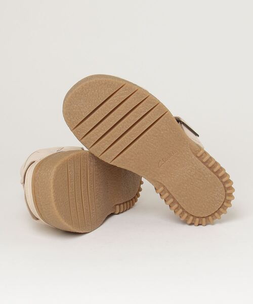 「Clarks」 フラットサンダル UK5.5 アイボリー レディース_画像3
