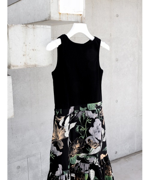 「Katrin TOKYO」 ノースリーブワンピース X-SMALL ブルー レディース_画像3