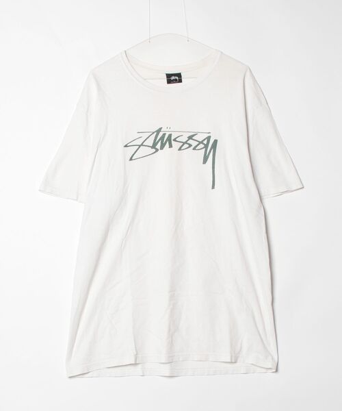 STUSSY（ステューシー） 半袖Tシャツ L ホワイト メンズ : ZOZOTOWN