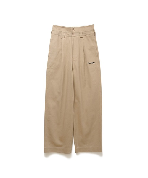 「Subciety」 チノパンツ SMALL ブラック レディース_画像4