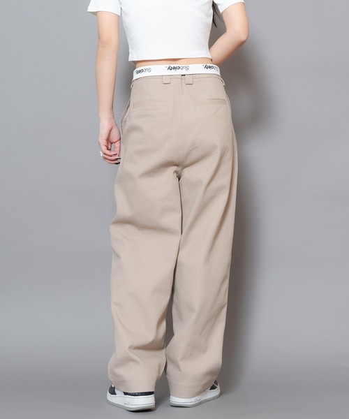 「Subciety」 チノパンツ SMALL ブラック レディース_画像8