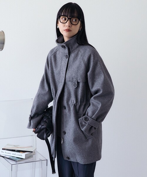 FREAK'S STORE（フリークスストア） コート フリ- グレー レディース