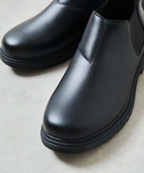 「FREAK'S STORE」 スリッポン 25.0cm ブラック メンズ_画像6