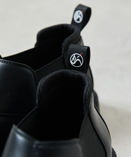 「FREAK'S STORE」 スリッポン 25.0cm ブラック メンズ_画像9